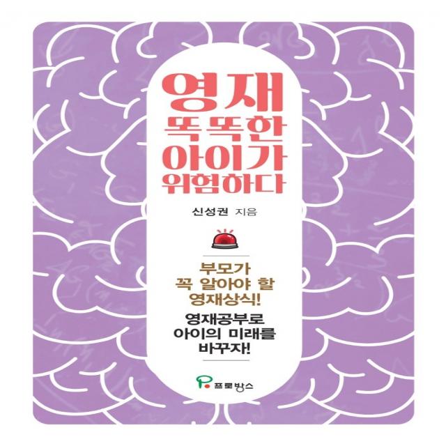 영재 똑똑한 아이가 위험하다:부모가 꼭 알아야 할 영재 상식 프로방스