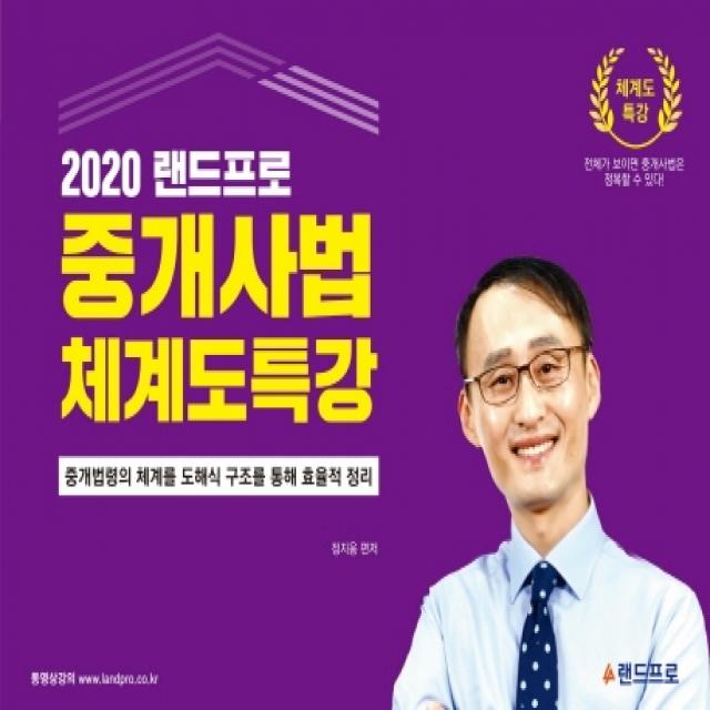 랜드프로 중개사법 체계도특강(2020):중개법령의 체계를 도해식 구조를 통해 효율적 정리