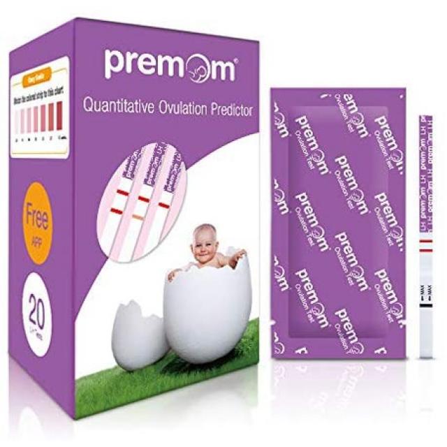 Premom 정량 배란 테스트 스트립-20 팩-만료일 : 06 12 2021, One Color_20 Count Pack of 1, 상세 설명 참조0, 상세 설명 참조0