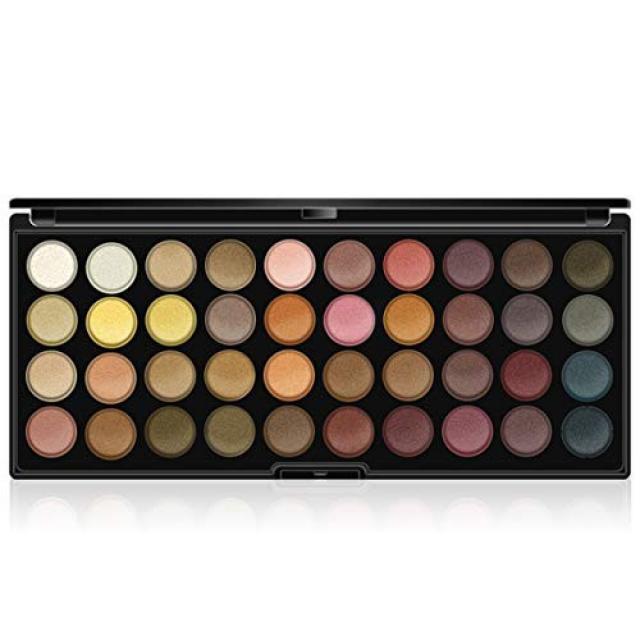 40 Colors Pro Matte Eyeshadow Palette Everfavor Highly Pigmented Bright Eye Shadow Palettes Colorful Waterproof Eyeshadow Makeup Palette #02, Color = Galaxy