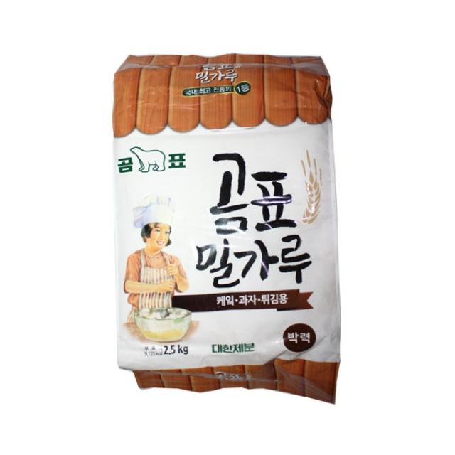 (면)곰표 박력밀가루 2.5kg, 1개