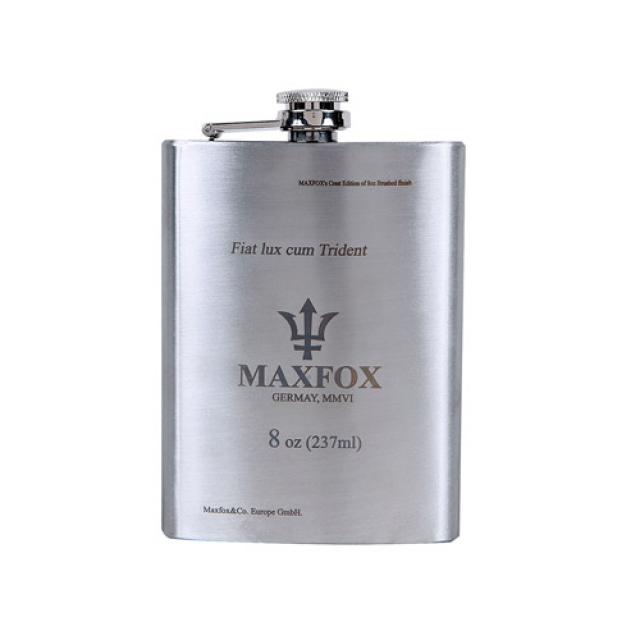 막스폭스[MAXFOX] 프리미엄 힙플라스크 8oz-Crest 에디션, 237ml