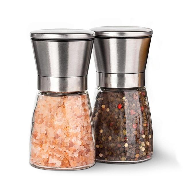 더러쉬_후추 그라인더 1+1 소금갈이 깨갈이 양념통 후추그라인더 1+1 160ml