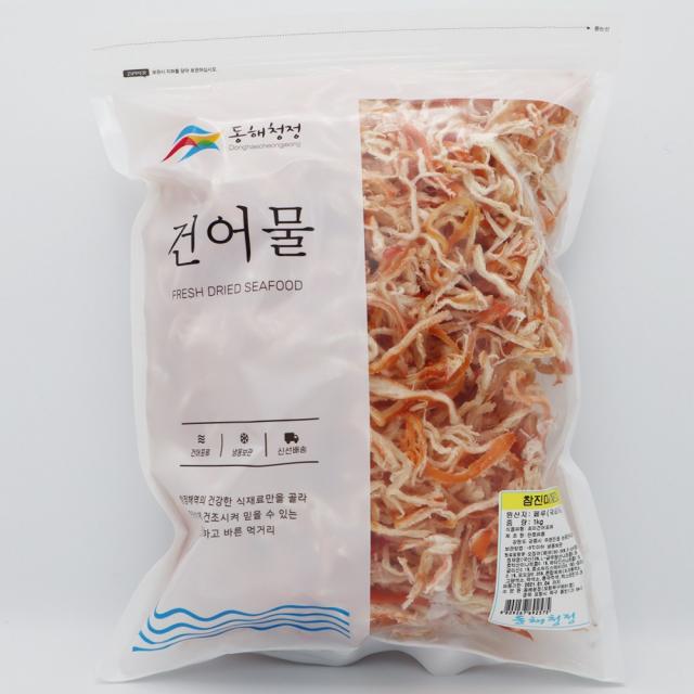 동해청정 국내가공 홍진미채 1kg 페루산 대용량 안주용 반찬용 1개