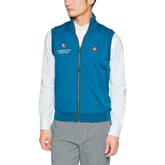 [le coq sportif / GOLF COLLECTION] 베스트 QGMNJL80 남성 BL00 (블루) 일본 M (한국 사이즈 M 상당)