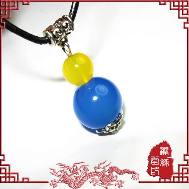 펜던트 비석 호신부 블루 융정 중박면 손뼉을 치다 쓰라린 점 4347421993