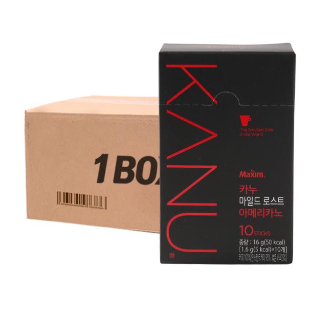 마일드아메리카노 카누 마일드아메리카노10T 10입, 10개