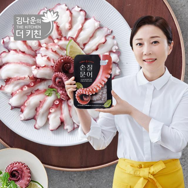 김나운 저온숙성 손질문어 5팩 총 950g (1팩 190g), 단품