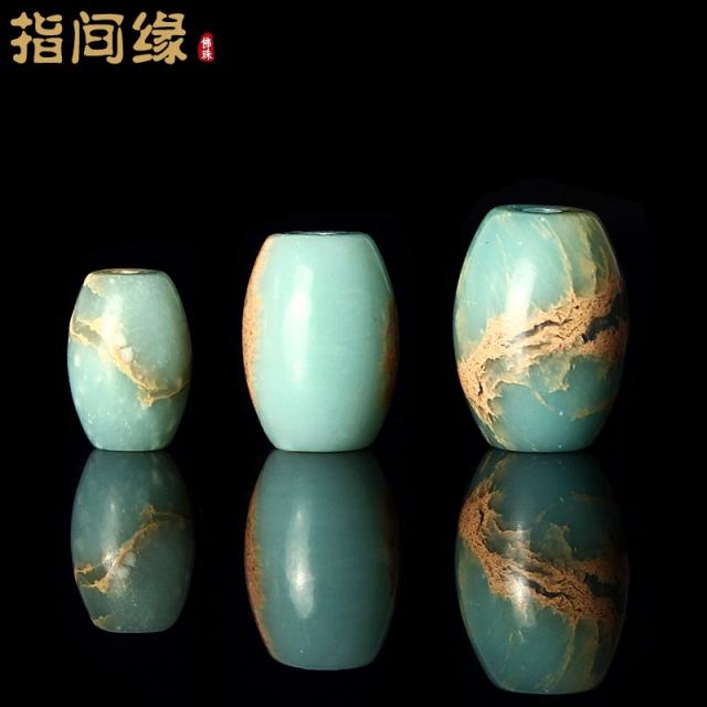 DIY산주 부품 천연 통 구슬 수산석 108 금강 초승달 보리 염주 팔찌 탄복함 액세서리 품