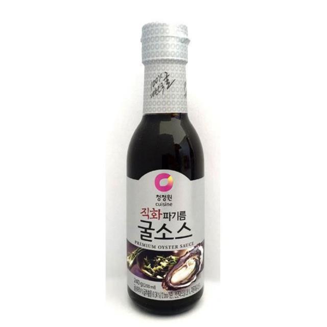 연말연시_ 12ba_W55E916 청정원 직화파기름 굴소스 240g 맛좋은 중화소스 혼밥족 중화굴소스 맛있는굴소스, 본상품선택