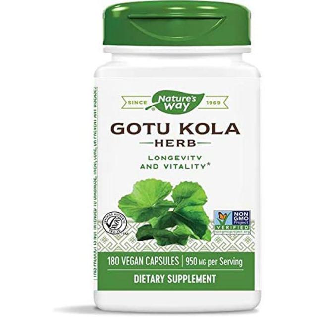 네이쳐스웨이 고투콜라 허브 gotu kola 180정 2팩, 1개