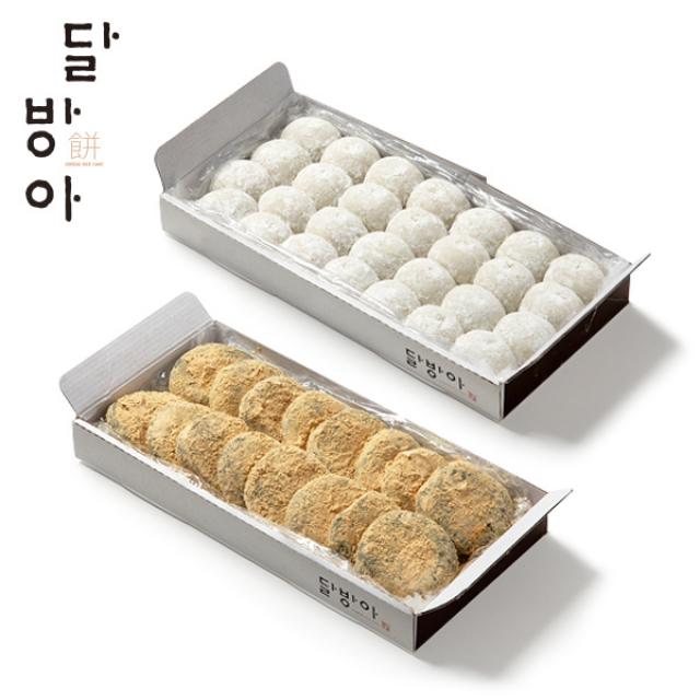 [달방아] 콩쑥찰떡+찹쌀떡, 상세 설명 참조