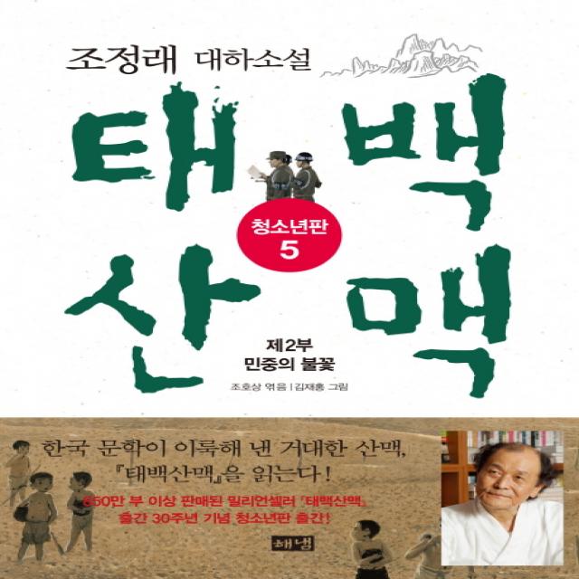 태백산맥. 5: 제2부 민중의 불꽃(청소년판):조정래 대하소설, 해냄출판사