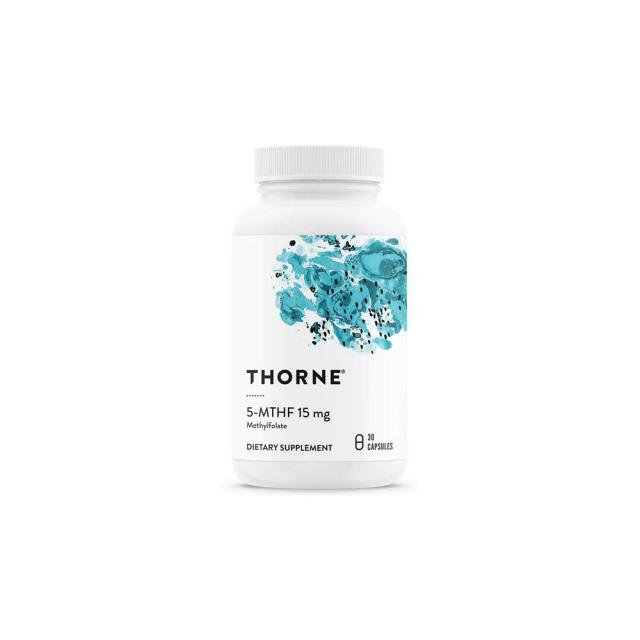 Thorne Research 5MTHF 15mg 폴레이트 쏜리서치 엽산 비타민B9 30캡슐