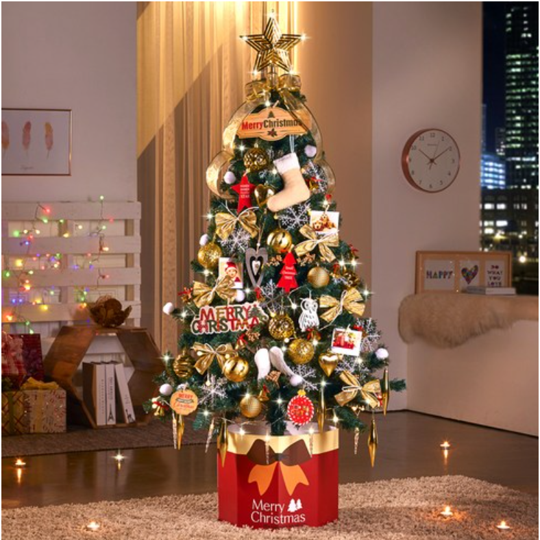 하우쎈스 크리스마스 트리 풀세트, 골드