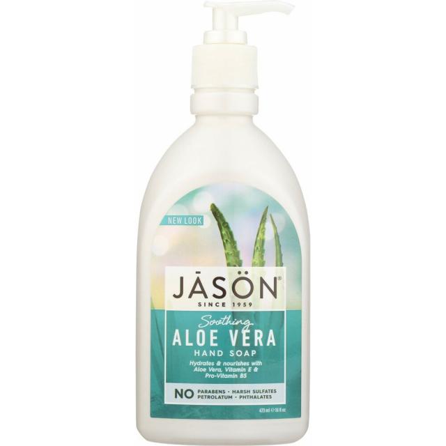 (미국직배) 1+1 JASON 제이슨 알로에 핸드워시 473ml Soothing Aloe Vera Hand Soap 16 Ounce Bottle