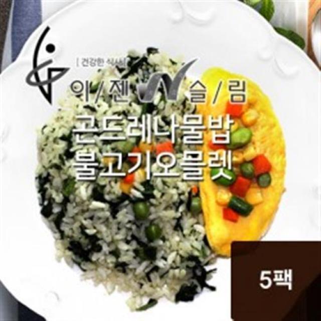 이젠슬림 도시락 곤드레나물밥 불고기오믈렛/냉동 간편조리식품, 단일상품