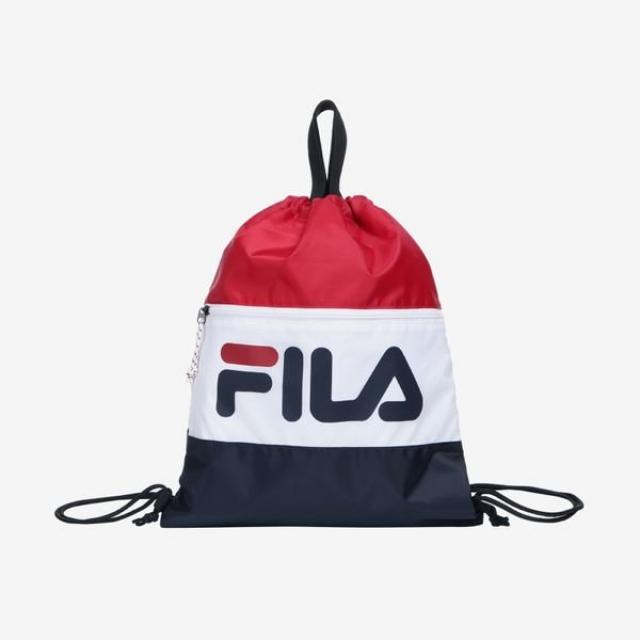 [갤러리아] 휠라(FILA)FILA(남 여공용) *NEW* FILA 헤리티지 스트링백<신주머니> - FS3BCC5323X, DRD다크레드