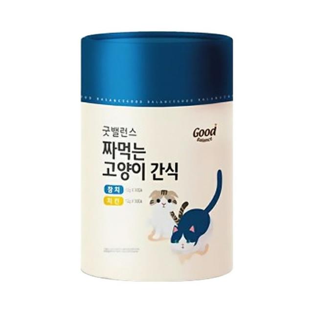 굿밸런스 짜먹는 고양이 간식 플러스, 참치 30p + 치킨 30p, 1세트