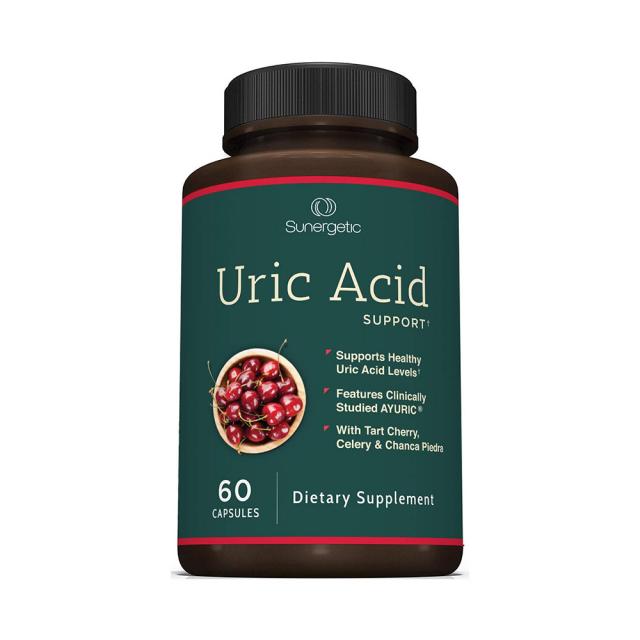 Sunergetic Uric Acid Support 서너제틱 유릭 애시드 요산 서포트 60캡슐 (30일분)