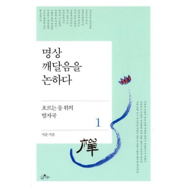 명상 1 - 깨달음을 논하다