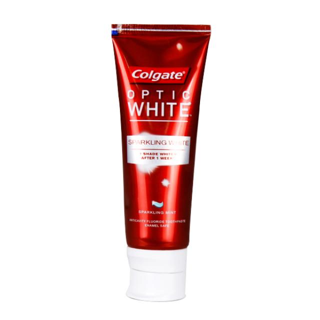 콜게이트 옵틱 화이트 미백 치약 colgate 100g, 1개