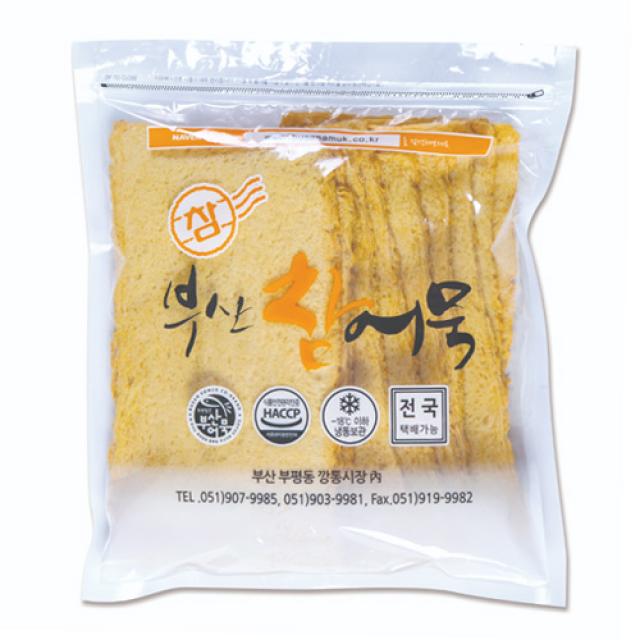 부산참어묵 부평깡통시장 직매장 도미사각, 900g, 1팩