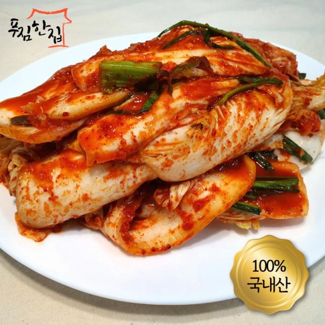 푸짐한집 우리 농산물로 만든 국내산 시원하고 맛있는 김치모음, 7.겉절이, 2kg