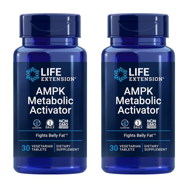 Life Extension 라이프 익스텐션 Ampk 메타볼릭 액티베이터 신진대사 촉진 30정 2팩 Metabolic Activator 단품