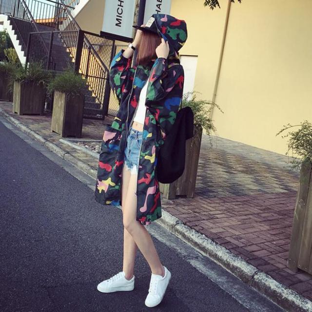 오버핏 라지웨어 롱후드집업 파운데이션 트렌치코트 바바리