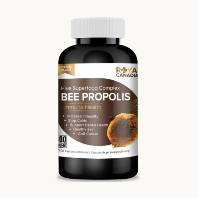 [해외직구캐나다본사출고]캐나다 로얄캐네디언 BEE 프로폴리스 캡슐 500mg 300캡슐/면역력 증진 본사직구 정식구매대행업체