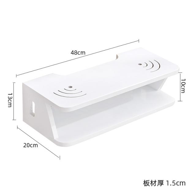 프레스하트선반 티비 진열장 원목 공유기 매달리다 벽걸이 응접실이 있다 침실 반죽기 루프박스 무타공 3577746219, WIFI 원목 셋톱박스 화이트 48