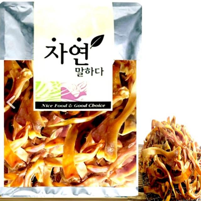 수제명가 돼지귀 슬라이스 애완동물용 수제간식, 돼지귀맛100g, 2개