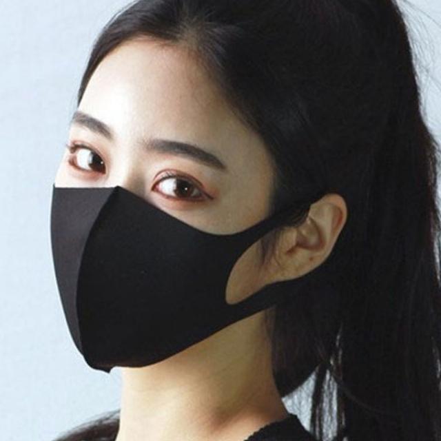 국내산 효성원단 천 마스크 5매+마스크스트랩 패션