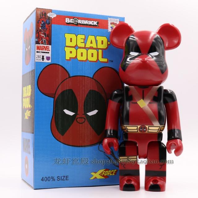 베어브릭 피규어 400% 데드풀 28cm