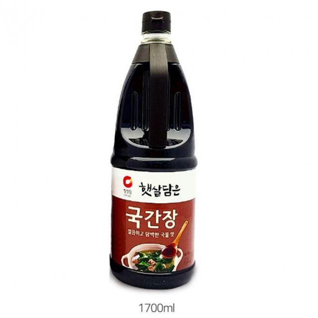 청정원 햇살담은 자연숙성 국간장, 1.7L, 2개