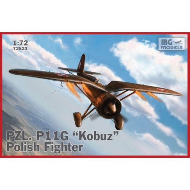 ibg 172 폴란드 공군 pzl p.11g 가르 날개 전투기 코부스 (송골매) 프라 모델 pb72523 PROD11500006088, 상세 설명 참조0