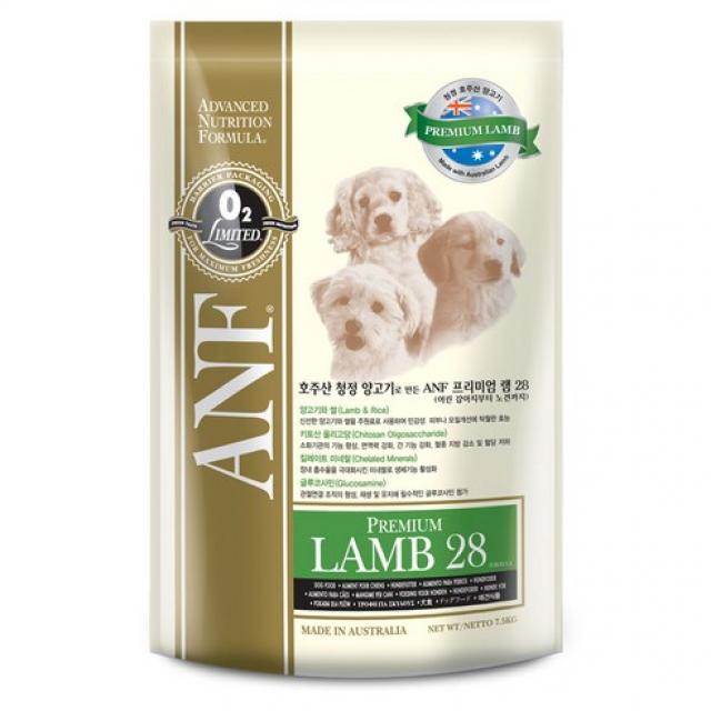 ANF 램28 프리미엄 전연령 애견사료, 15kg, 1개