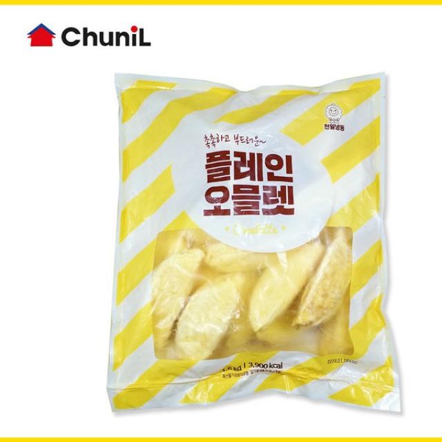 메가마켓 즉석 냉동 플레인 오믈렛 1kg, 단일상품