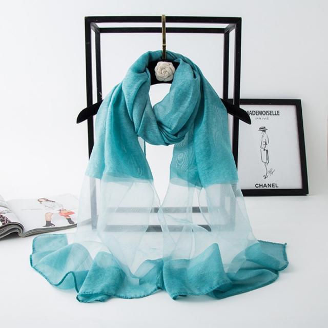 모던스카프 스타일리쉬 솔리드 무지 라이크 레이스 여성 홀치기염색 더러워지다 비단스카프 판촉 이벤트 기프트 3069519626