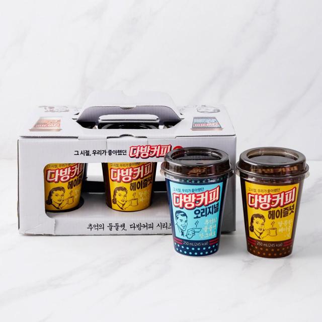 [메가마트]동원 다방커피 기획 250ml*6, 1개