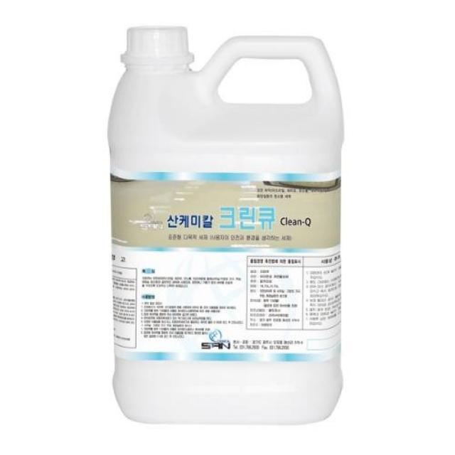 크린큐 무색무취 다목적 세정제 3.75L, 1