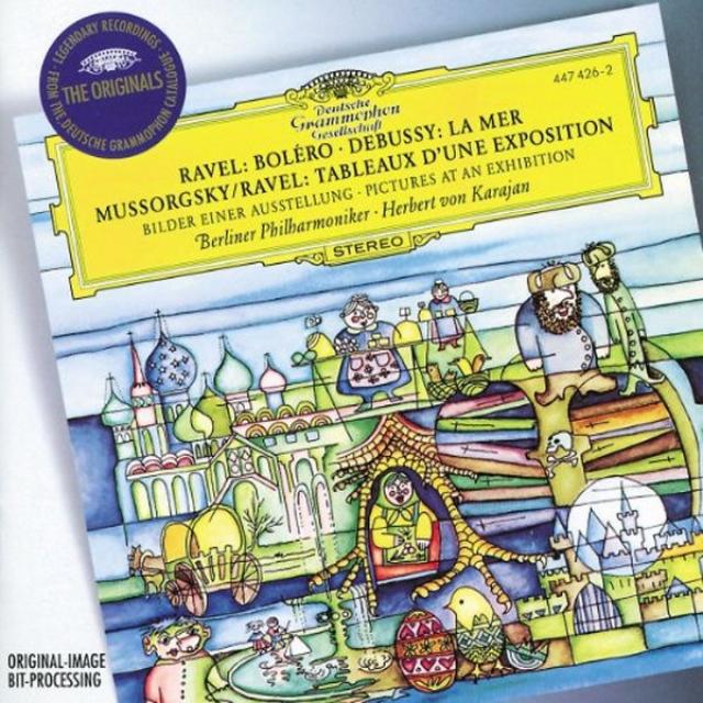 (수입CD) Mussorgsky - Pictures At An Exhibition/ Herbert Von Karajan (무소르그스키: 전람회의 그림), 단품