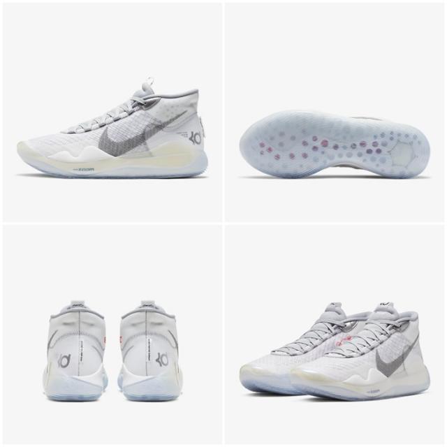 (해외배송) 나이키 100스퀘어 나이키 줌 케빈 듀란트 12 NRG EP 울프 그레이 CK1197-101 Nike KD Appears In A Crisp 100스퀘어