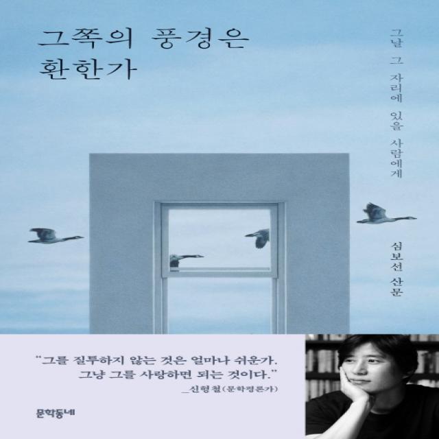 그쪽의 풍경은 환한가:그날 그 자리에 있을 사람에게, 문학동네