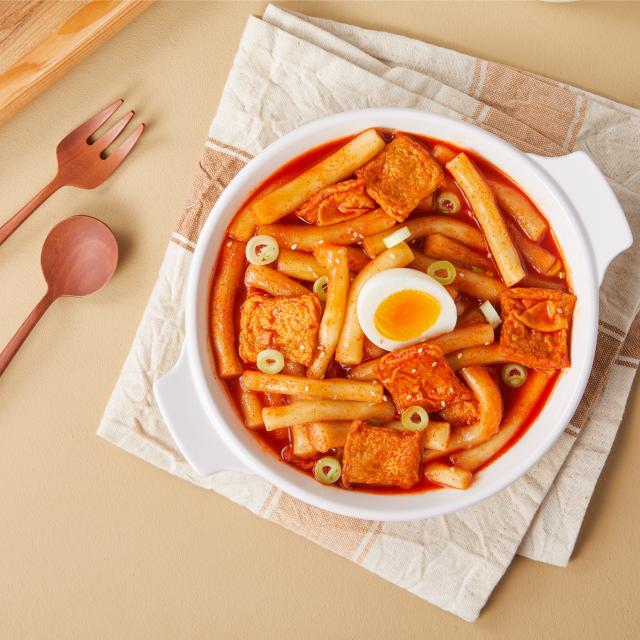 계속쪼르면 국물떡볶이 매운맛, 1팩, 480g