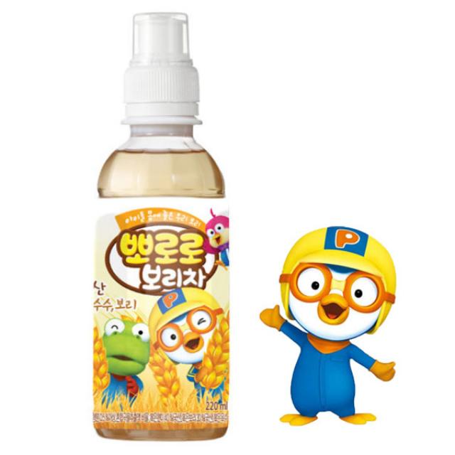 팔도 뽀로로 아기보리차 220ml, 보리차, 24개