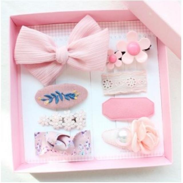 채니봉봉 플라밍고 헤어핀 세트