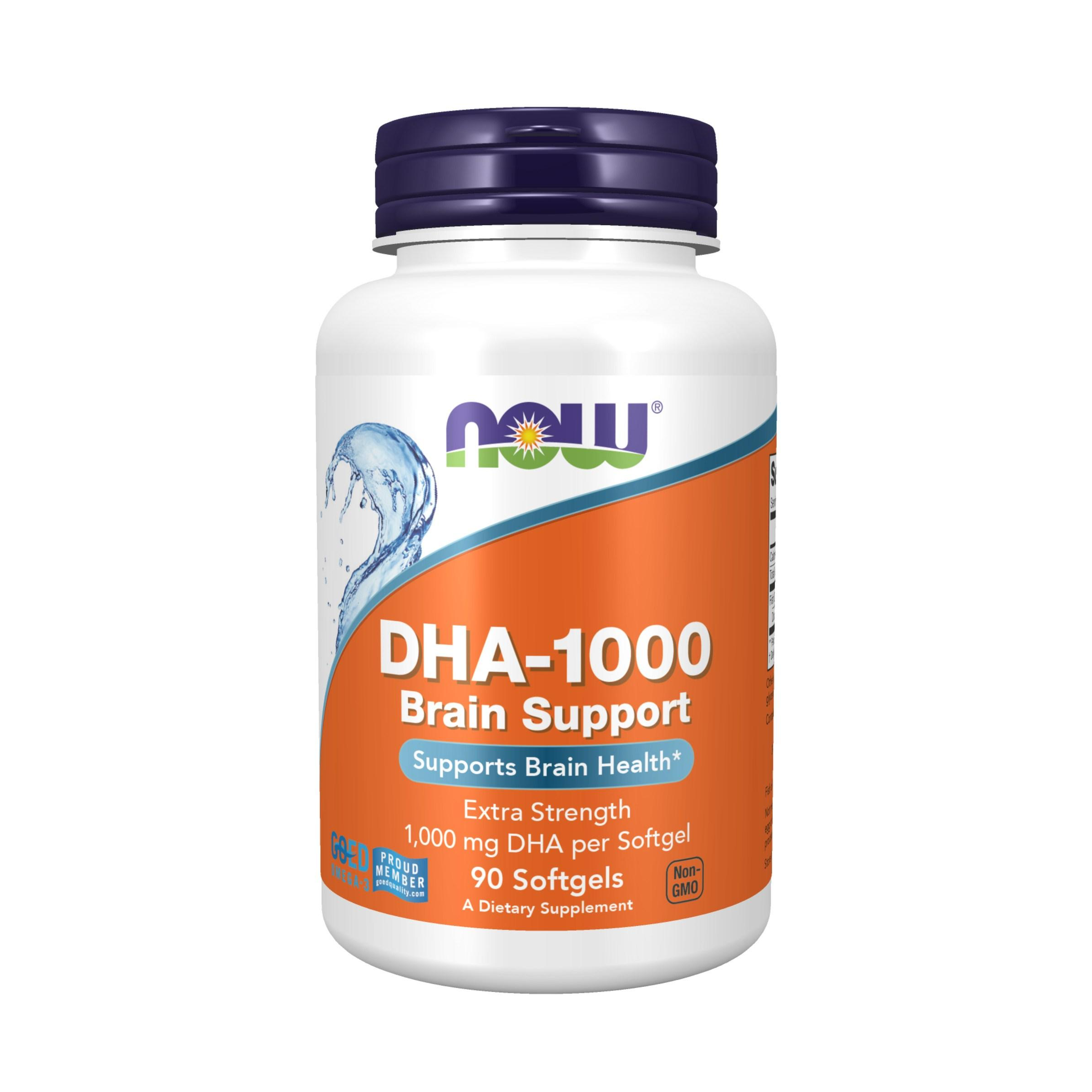 나우푸드 DHA-1000 브레인 서포트 1000mg 소프트젤 글루텐 프리, 90개입, 1개