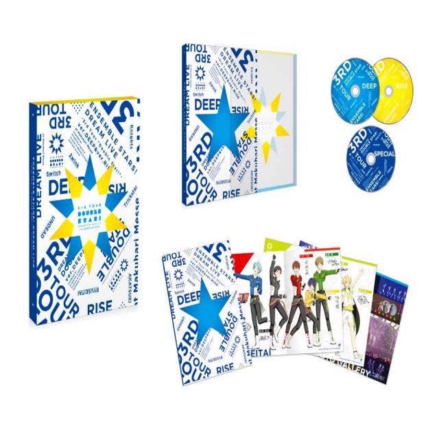 [Amazon.co.jp 한정] 앙상블 스타즈 DREAM LIVE -3rd Tour “Double Star- Blu-ray BOX (A4 사이즈 클리어 파일[『UNDEAD』그림 사용 예정] 첨부)